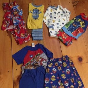 4T boys pajama sets